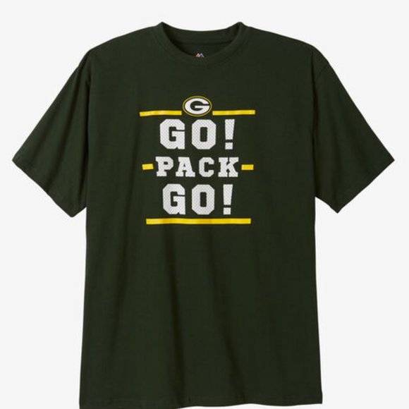 NWT Green Bay Packers NFL® SAFETY BLITZ TEE XLT - Picture 1 of 1